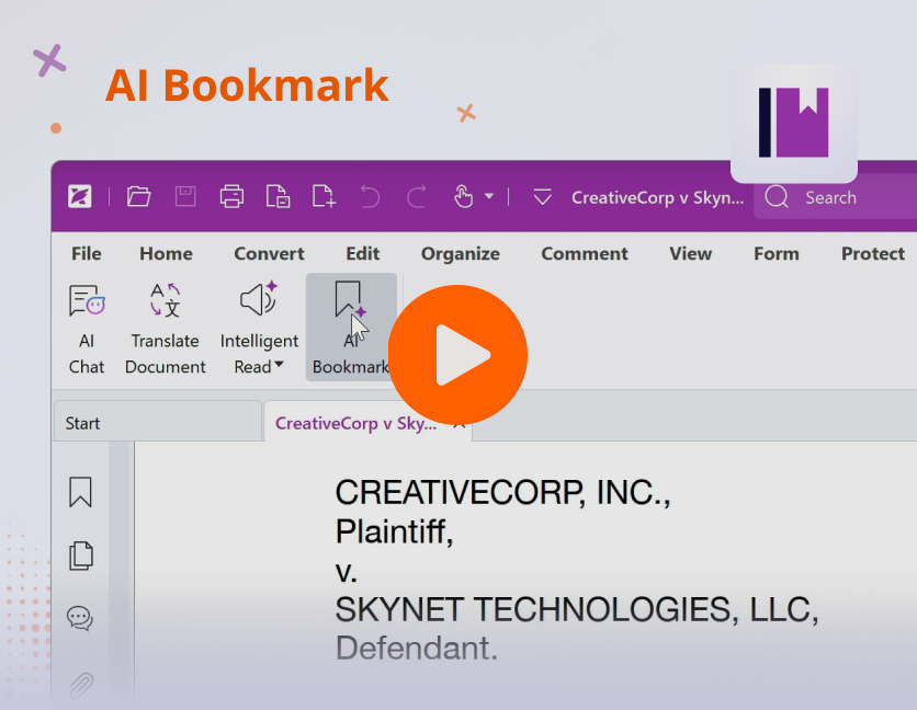 Instantly Bookmark PDFs with AI Assistant