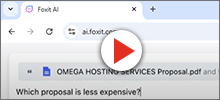 Chat with PDFs at ai.foxit.com